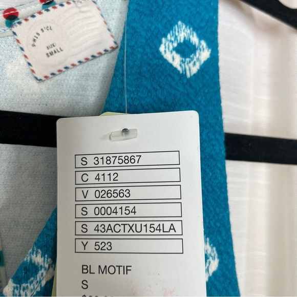 Anthropologie Postcard NWT peplum cut out back top - Picture 6 of 8